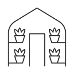 Greenhouses icon