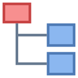 Structure en arbre icon