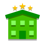 Hôtel 3 étoiles icon