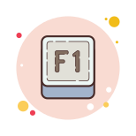 f1キー icon