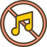 No Music icon