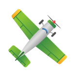 Kleinflugzeug icon