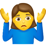 Woman Shrugging icon