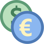 欧元兑换 icon