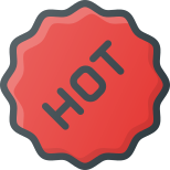 Hot Sticker icon