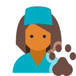 Veterinarian Female Skin Type 4 icon
