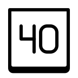 40 icon