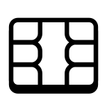 SIM-Kartenchip icon