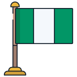 外部-尼日利亚-国旗-flags-icongeek26-线性-颜色-icongeek26 icon