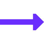 Pfeil: lang, rechts icon