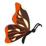 Butterfly Side View icon