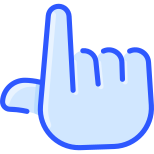 Ganze Hand icon