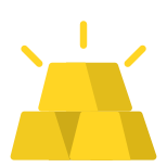 Goldbarren icon