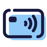 신용 카드 비접촉식 icon