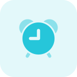 despertador-externo-e-monitoramento-de-hora-no-trabalho-de-escritório-trítono-tal-revivo icon