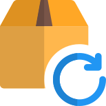 Returning of an item which was not delivered icon