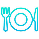 Cutlery and Plate icon