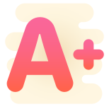 글꼴 증가 icon