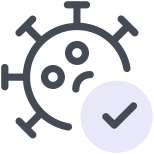 Coronavirus-Check icon