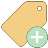 Aggiungi Tag icon