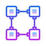 La technologie Blockchain icon