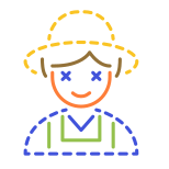 Farmer icon