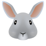 emoji de cara de coelho icon