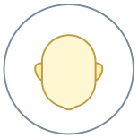 eingekreister Benutzer-Neutral-Hauttyp-1-2 icon
