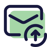 Upload de email icon