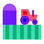 田野和拖拉机 icon