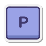 clé p icon