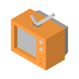 Retro TV icon