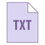 Документ txt icon