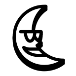 달 사람 icon