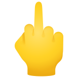 Mittelfinger-Emoji icon