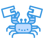 Crab icon