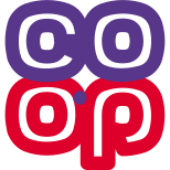 A co-operative (co-op) support its local community icon