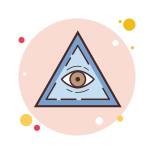 Simbolo del terzo occhio icon