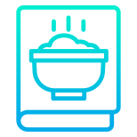 외부 요리책-요리법-kiranshastry-그라디언트-kiranshastry icon