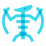 pterodáctilo-esqueleto icon