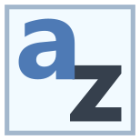 Alphabet icon