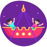 12-viking ride icon