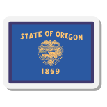 Oregon-Flagge icon
