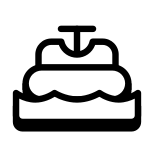 Schlauchboot icon