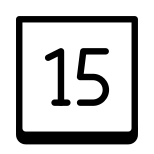 15 icon