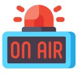 external-on-air-live-streaming-flaticons-flat-flat-icons icon