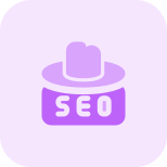 Incongnito mode for search engine optimization layout icon