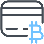 Bank Card Bitcoin icon