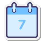 カレンダー7 icon