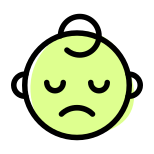 Rolling eyes for anything strange happening emoticon icon